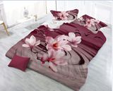 Polyester 3D Printed Duvet Cover Bed Sheet Set