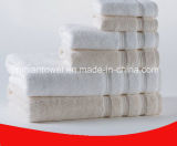 Chinese Factory Wholesale 100% Cotton Plain Dyed Custom Promotional Logo Hotel Towel