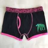 Customize Children Underwear Cute Black Girl Boxer Short