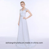 Lace Wedding Dress with V-Neck A-Line Floor-Length Custom Wedding Gown