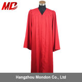 Wholesale High Quality Adult Red Graduation Gown