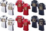 New England Blank Gronkowski Bennett Customized American Football Jerseys