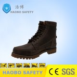 High Cut Brown Genuine Leather Cheap Working Safety Footwear