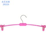 Pink Clear Anti Slip Custom Plastic Bra Hangers