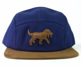 Fashion 5 Panel Hat with Suede Brim Supplier in China