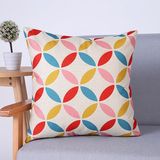 Digital Print Decorative Cushion/Pillow with Geometric Pattern (MX-61A/B/C/D/E/H)
