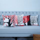 Digital Print Decorative Cushion/Pillow with Botanical&Floral Pattern (MX-34)