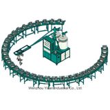 32 Stations Banana Type PU Pouring Machine for Shoe Sandal