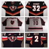 Customize Whl Calgary Hitmen Tomanek Wright Jake Bean Hockey Jerseys