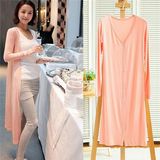 Womens Casual Long Sleeve Knitwear Sweater Long Wraps Outwear (50193)