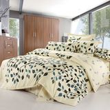 Customized OEM Three Piece Cotton Queen Bedding Set