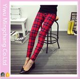 2016 New Design High Quality Large Size Women Printed Leggings