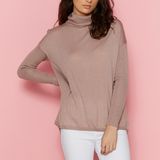 Lady Oversized Cotton Sweatershirt by Knitting Design