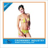 Womens Neon Grenn Printed Bikini with Moulded Cup
