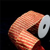 Wired Edge Organza Christmas Decoration Ribbon for Christmas Gift Wrapping