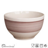 Nice Hand Painting Color Rice Bowl