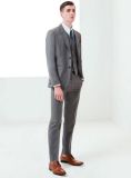 Wholesale 100% Wool Grey Men Suit