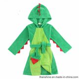 Boys' 100%Polyester Knitted Coral Fleece Dino Robe