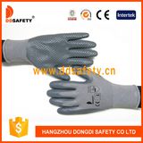 Ddsafety 2017 Grey Nylon with Grey Nitrile Glove