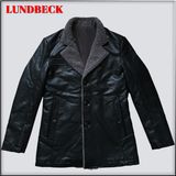 Fashion Men's PU Jacket for Winter Wear