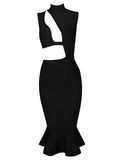Fashion Bodycon Women Sleeveless Fishtail Dresses