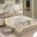 Customized Prewashed Durable Comfy Bedding Quilted 3-Piece Bedspread Coverlet Set Rural Style