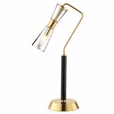 Contemporary Fashion Beautiful Black Study Glass Table Lamp