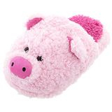 Fuzzy Pink Pig Slippers Women Shoe