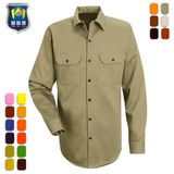 Men's Original Fit Long Sleeve Twill Work Shirt