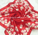 Fashion Print Satin Wholesale Square Scarves