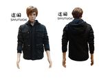 Men Fashion Cotton Pocket PC Winter Hoody Jacket (SY-1558)