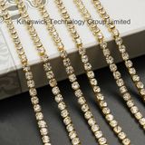 High Quality Pearl Rhinestone Cup Chain for Garment Decoration