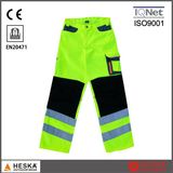 Cargo Trousers with Reflective Tape Workwear Clothes Pants