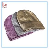 New Gold Gilding Fashion Knitted Skullies Beanie Bonnet Warm Hat