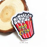 Garment Accessory Handmade Cute Foods Embroidery Badge For Child's Clothes