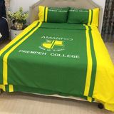 China Supplier Wholesale Print Bedding Cheap Twin Bed Sheets Set for College /University
