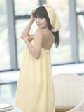 Promotional Hotel / Home Woman Cotton Bathrobe / Bath Dress / Bath Skirt
