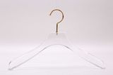 Deluxe Acrylic Coat Hanger for Boutiques and Garment Brands