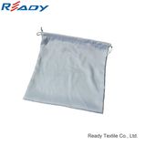 Customize White Satin Drawstring Dust Bag for Shoes