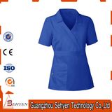 New Medical Womens Contrast Trim Scrub Nursing Uniforms