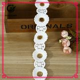 Latest Design Decorative Polyester Embroidery Designs 3D Flower Lace