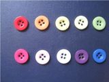 New Fashion Colorful Garment Resin Shirt Button