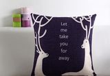 100% Cotton Maxim of Love Printing Sofa Cover