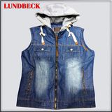 Leisure Men's Vest Jacket for Outer Wear