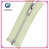 Polished Big Steel Teeth Metal Zipper