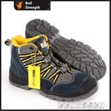 945 Model PU/PU Outsole Series Suede Leather Safety Shoe (SN5491)