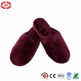 Plush Velour Wedge Womens Fashion Soft Hotel Slippers