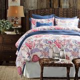 Printed Cotton Home Textile Bedsheet Duvet Cover Bedding Set