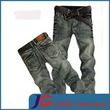 Retro Straight Slim Distressed Jeans for Young Men (JC3402)