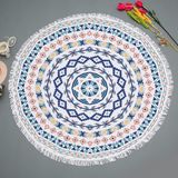 European Style Round Microfiber Beach Towel